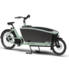 Urban-Arrow_FamilyNext-Pro_green-diagonal Urban Arrow FamilyNext Pro – Front Loader Electric Cargo Bike