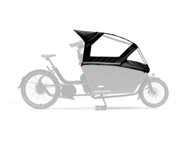 Urban-Arrow_FamilyNext_Pro-Raincover Urban Arrow FamilyNext Pro – Front Loader Electric Cargo Bike